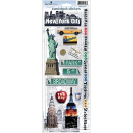 New York City Scrapbook thema stickers
