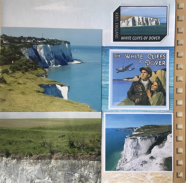 8 x 8 Inch klein spiraal scrapbook album met Kraft papier en Messing kleur ring 40 pagina's