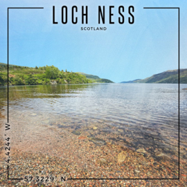 Loch Ness - Scotland - dubbelzijdig scrapbook papier