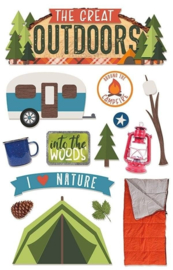 Scrapbook Stickers - 3D Great Outdoors