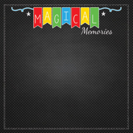 Magical Papier pakket 1 (6x6 inch) – 2x6 Dubbelzijdig =12 vel,