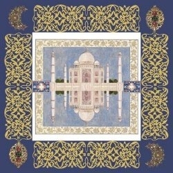 India Taj Mahal scrapbook 30,5 x 30.5 cm