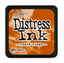 Mini  Distress inkt - Rusty Hinge - waterbased dye ink / inkt op waterbasis - 3x3 cm