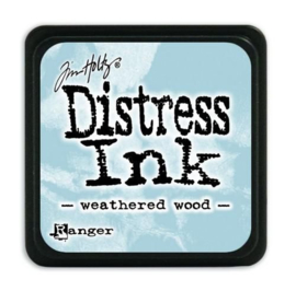 Mini Distress Inkt - Weathered Wood - Inkt voor Creatieve Hobby
