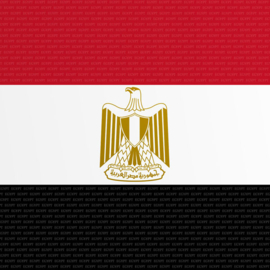 Egypt Paper Pack – 8 Papieren Vellen met Egyptische Print
