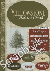 Yellowstone NP Cardstock stickers