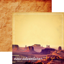Monument Valley National Park USA -  dubbelzijdig 30.5 x 30.5 cm