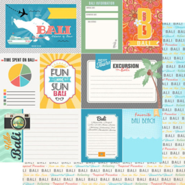 Bali Tropical scrapbooking papier - 12 x 12 inch