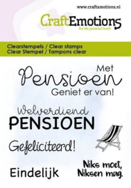 Pensioen Special Clear Stamps: Creatief Knutselen voor de Nieuwe Levensfase