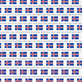 IJsland - Adventure Border scrapbook papier - 30.5 x 30.5 cm