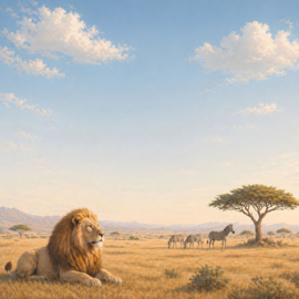 Africa Safari scrapbookpapier Shape Afrika 30.5x30.5 cm