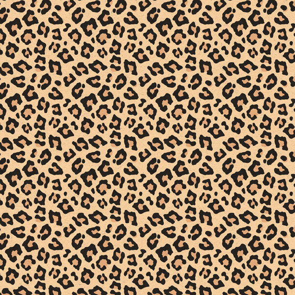 Trendy luipaardpatroon op 6x6 inch scrapbookingpapier, perfect voor exotische DIY-projecten en knutselwerk