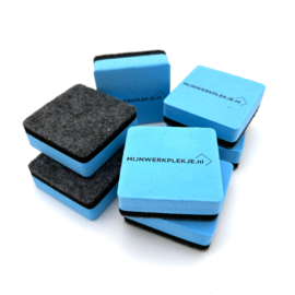 Whiteboard wisser magnetisch (10 stuks)