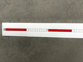 Getallenlijnsticker 0-100 (10-tallen/10 stuks)