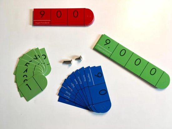 Getalwaaier basis (30 stuks)