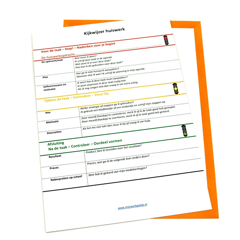 huiswerk leren maken - kijkwijzer huiswerk