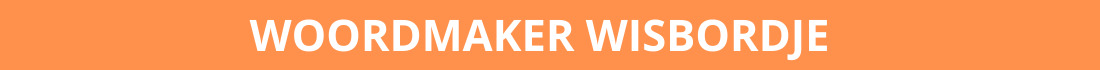 WOORDMAKER WISBORDJE