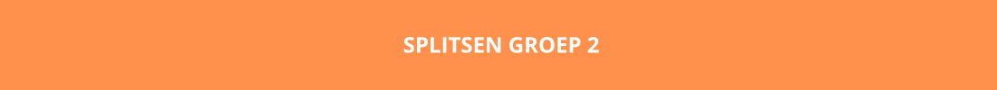 SPLITSEN GROEP 2