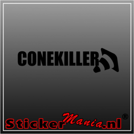 Cone killer sticker