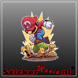 Mario 3 Full Colour sticker
