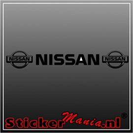 Nissan raamstreamer sticker