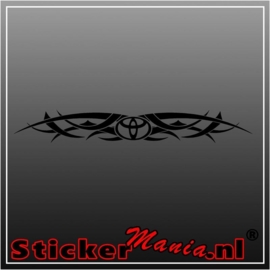 Toyota tribal raamstreamer sticker
