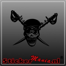 Skull 31 sticker