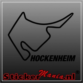 Hockenheim circuit sticker