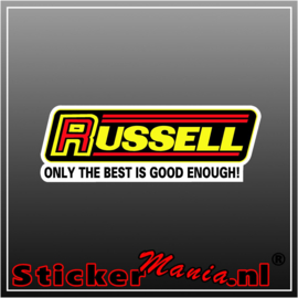 Russell Full Colour sticker