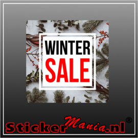 Winter sale sticker set 3 stuks
