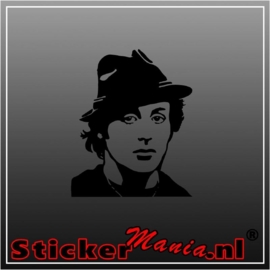Sylvester stallone sticker