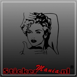 Madonna sticker