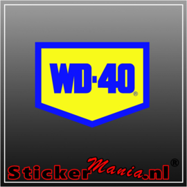 WD40 Logo Full Colour sticker