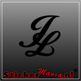 Johnny loco logo sticker