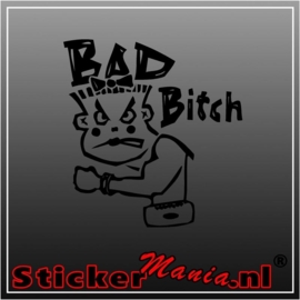 Bad bitch sticker