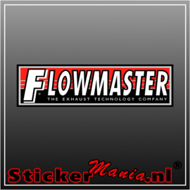 Flowmaster Full Colour sticker