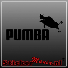 Pumba sticker