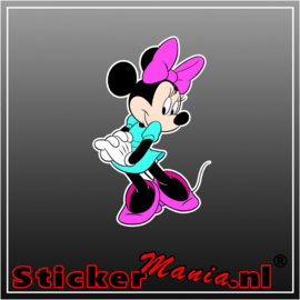 Minni Mouse 1 Full Colour sticker