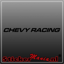 Chevy racing raamstreamer sticker