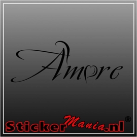 Amore muursticker