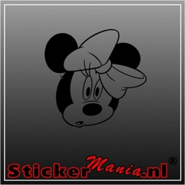 Minnie mouse 6 sticker