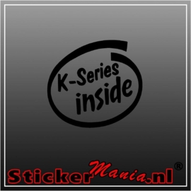 K series inside sticker