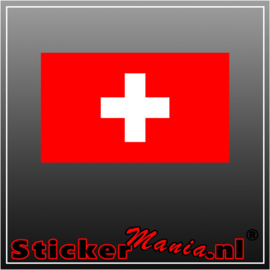 Zwitserland Full Colour sticker