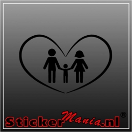 Familie sticker