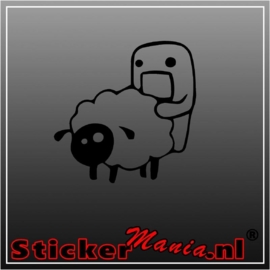 Domo & Sheep sticker