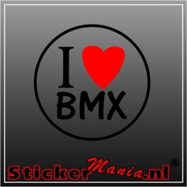I love BMX sticker