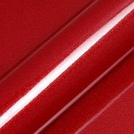 Granaat rood metallic wrap folie - HX20RGRB