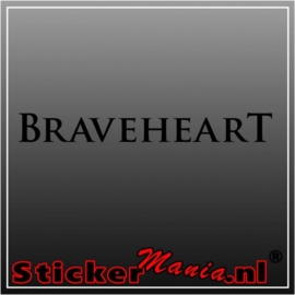 Braveheart sticker