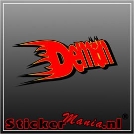 Demon Racing Full Colour sticker