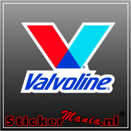 Valvoline 1 Full Colour sticker